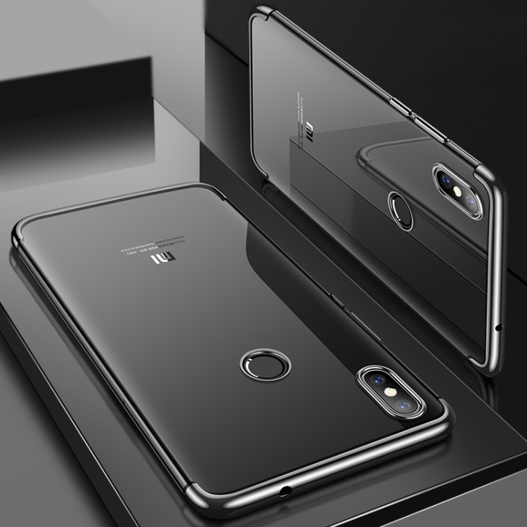 

CAFELE Ultra-thin Electroplating Soft TPU Case for Xiaomi MI 8 (Black)