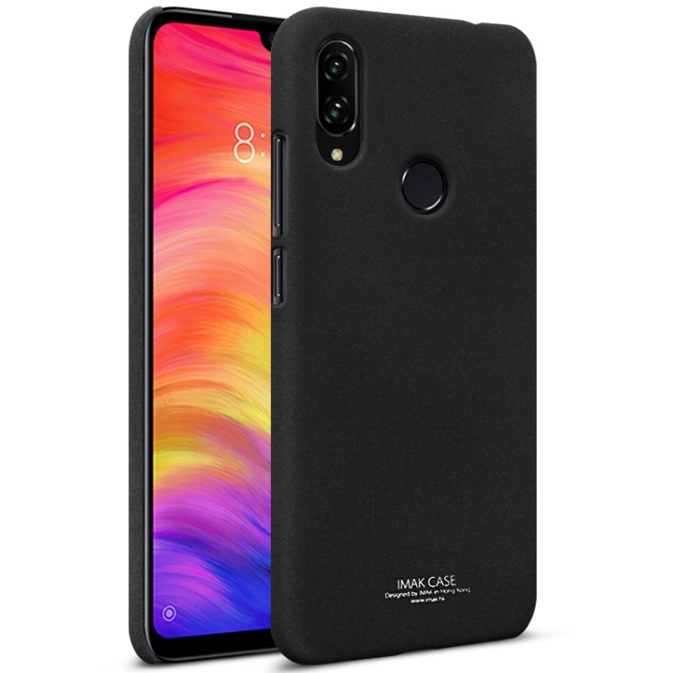 

IMAK Matte Touch Cowboy PC Case for Xiaomi Redmi Note 7 Pro (Black)