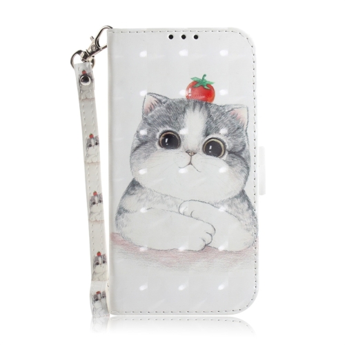 

Cute Cat Pattern 3D Coloured Drawing Horizontal Flip Leather Case for Xiaomi Redmi 7, with Holder & Card Slots & Wallet