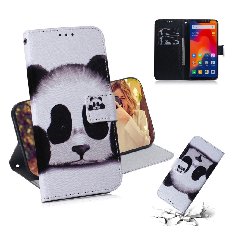 

Panda Pattern Coloured Drawing Horizontal Flip Leather Case for Xiaomi Redmi Note 6 / Redmi Note 6 Pro, with Holder & Card Slots & Wallet