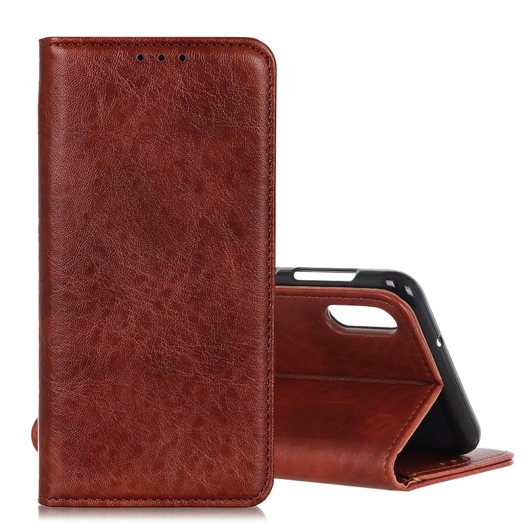 

Magnetic Retro Crazy Horse Texture Horizontal Flip Leather Case for Xiaomi Mi9, with Holder & Card Slots & Photo Frame (Brown)