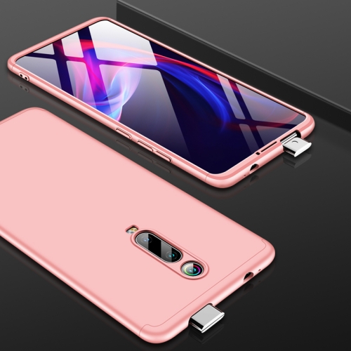 

GKK Three Stage Splicing Full Coverage PC Case for Xiaomi Redmi K20(Rose Gold)
