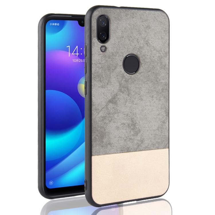 

Shockproof Color Matching Denim PC + PU + TPU Case for Xiaomi Redmi Note 7 (Grey)