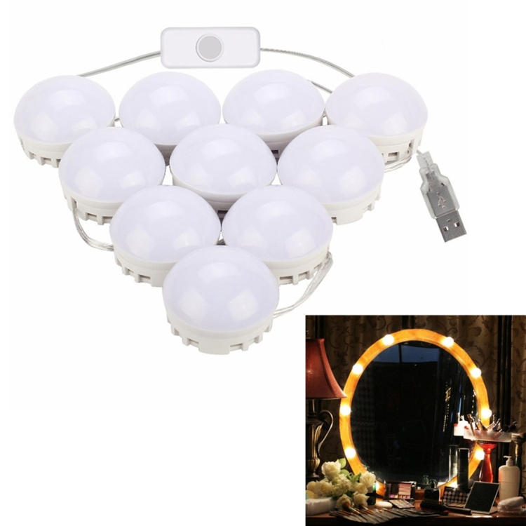 Sunsky Ywxlight 5v 10led Touch Dimmable Diy Makeup Mirror Led Ywxlight 5v 10led Touch Dimmable Diy