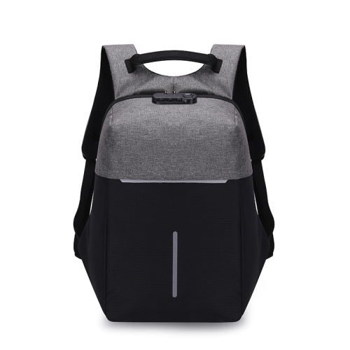 

Multi-Function Oxford Portable Casual Double Shoulders School Bag Travel Backpack Bag with USB Charging