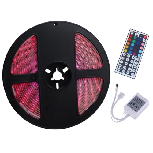

YWXLight 5M 5050SMD Dimmable IP65 Waterproof RGB Light Strip with 44-keys Remote Control
