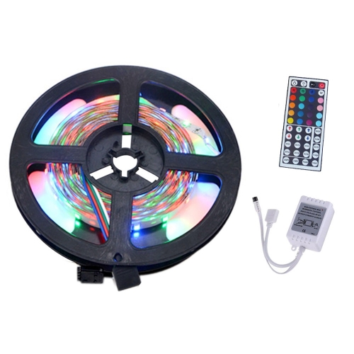 

YWXLight 5M 3528SMD RGB Bare Flexible LED Strip Light with 44 Keys Remote Control
