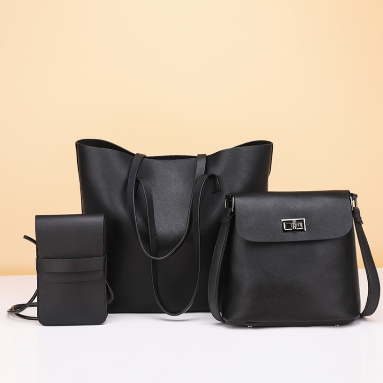 

3 in 1 Casual PU Shoulder Bag Ladies Handbag Messenger Bag
