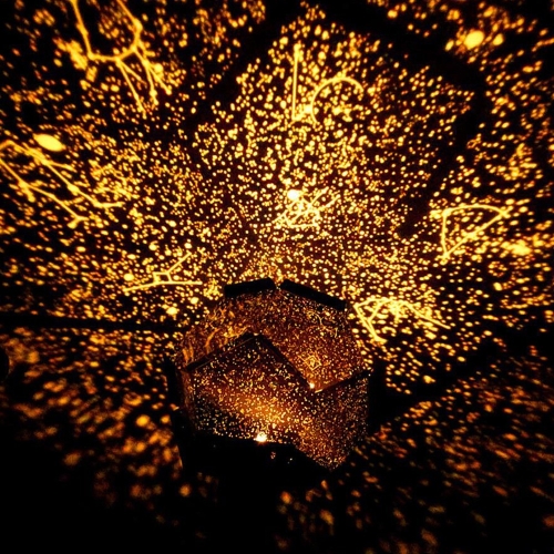 

YWXLight Multicolor Changing Lighting LED Starry Rotating Projection Lamp