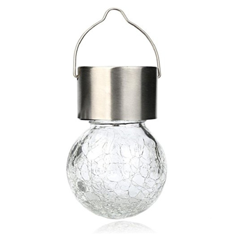 

YWXLight RGB Color Outdoor Hanging Decoration Shiny Crystal Gaze Ball Lamp with Solar Panel