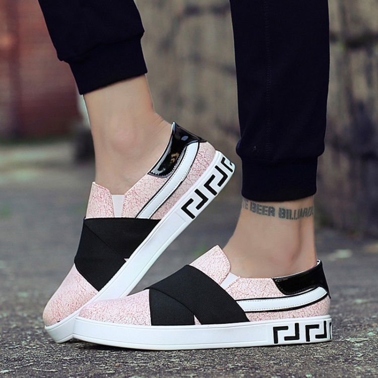 

Outdoor Low-cut Shock Absorbing Fashion Sport Casual Shoes for Men (Color:White Red Size:39)