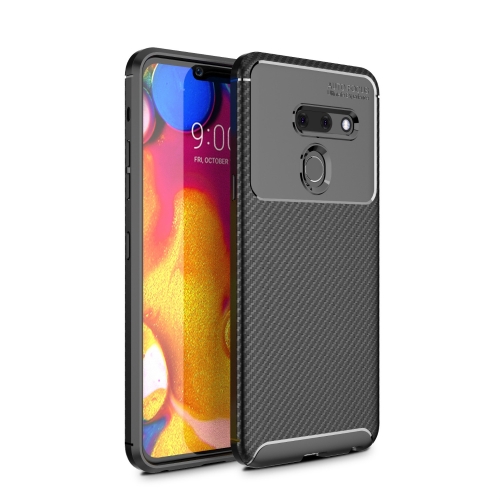 

Beetle Series Carbon Fiber Texture Shockproof TPU Case for LG G8 ThinQ (Black)