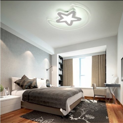 Sunsky Simple Creative Led Ceiling Lamp Star Moon Ceiling Lamp