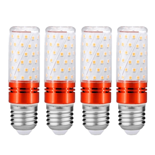 

YWXLight E27 LED Bulbs, 12W LED Candelabra Bulb 100 Watt Equivalent, 700lm, Decorative Candle Base E27 Corn Non-Dimmable LED Chandelier Bulbs LED Lamp 4PCS (Cold white)