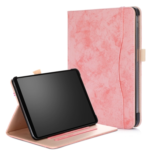 

Solid Color Pattern Colored Painted Horizontal Flip PU Leather Case for iPad Pro 11 inch, with Holder & Sleep / Wake-up Function (Pink)