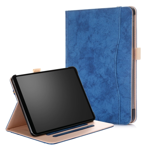 

Solid Color Pattern Colored Painted Horizontal Flip PU Leather Case for iPad Pro 11 inch, with Holder & Sleep / Wake-up Function (Blue)