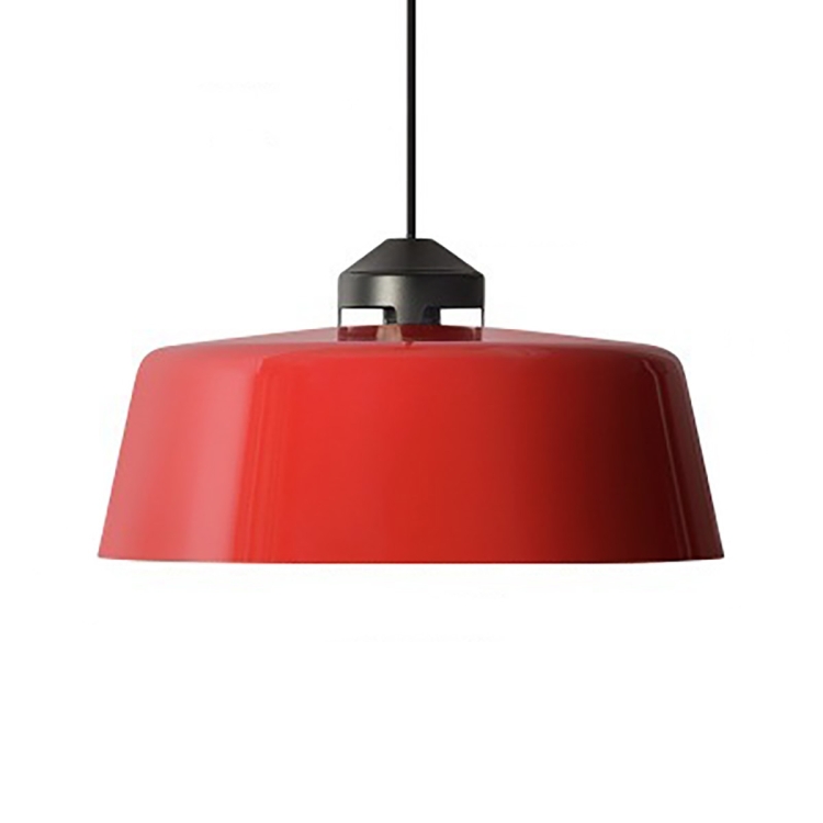 

YWXLight LED Pendant Light Aluminum Macaron Chandelier Modern Minimalist Art Chandelier Lighting For Living Room Kitchen Home Decoration (Red)