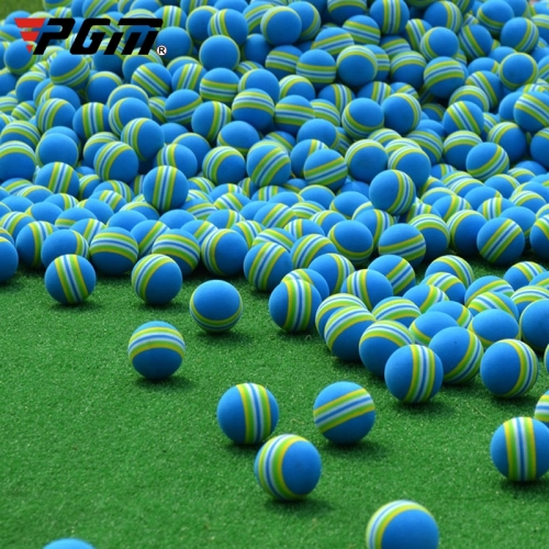 

PGM 10 PCS Golf Indoor Practice Sponge Ball (Blue)