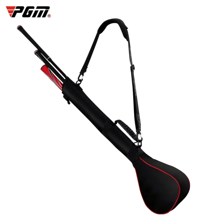 

PGM Golf Foldable Portable Nylon Ball Bag (Black Red)