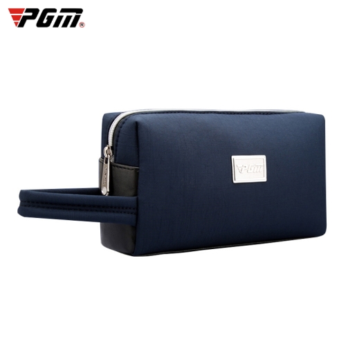 large navy blue clutch bag