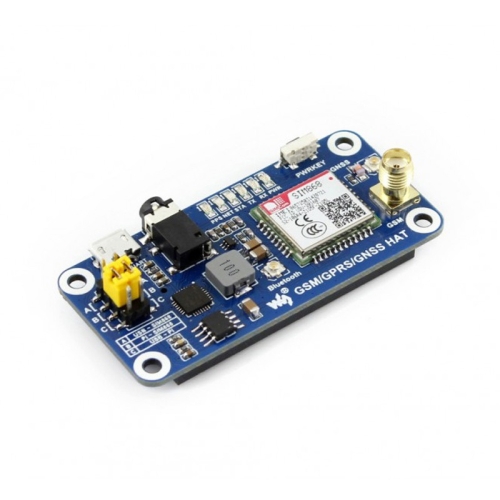 

Waveshare GSM/GPRS/GNSS/Bluetooth HAT for Raspberry Pi