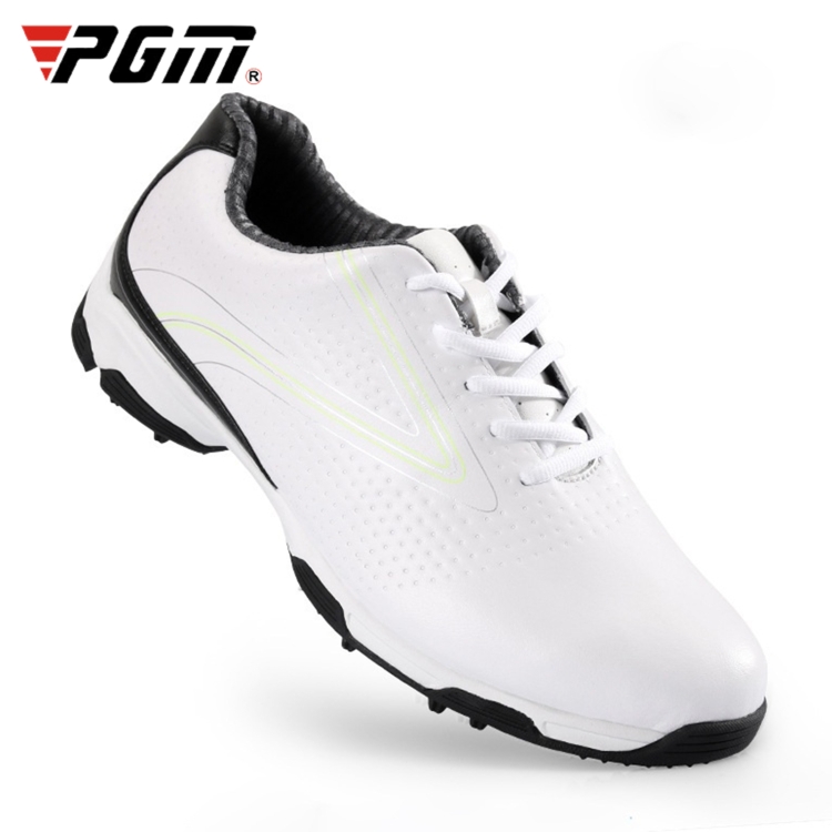

PGM Golf Casual Breathable Waterproof Non-slip Sneakers Sport Shoes for Men(Color:White Black Size:42)