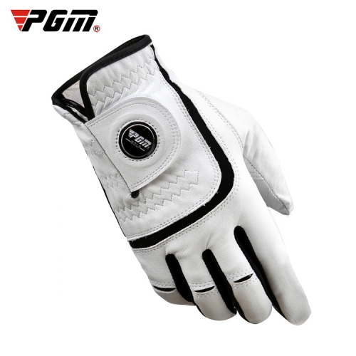 

PGM Golf Sheepskin Breathable Non-slip Single Gloves for Men (Color:Right Hand Size:27)