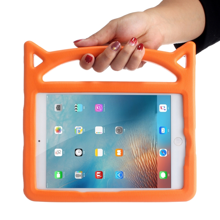 

Shockproof EVA Bumper Case for Amazon Kindle Fire HD 7 inch (2015/2017), with Handle & Holder (Orange)