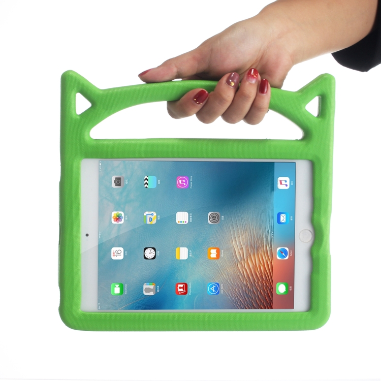 

Shockproof EVA Bumper Case for Amazon Kindle Fire HD 7 inch (2015/2017), with Handle & Holder (Green)