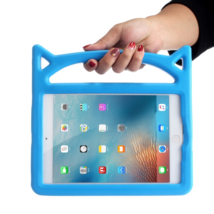 

Shockproof EVA Bumper Case for Amazon Kindle Fire HD 7 inch (2015/2017), with Handle & Holder (Blue)