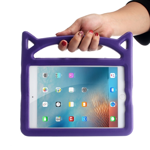 

Shockproof EVA Bumper Case for Amazon Kindle Fire HD 7 inch (2015/2017), with Handle & Holder (Purple)