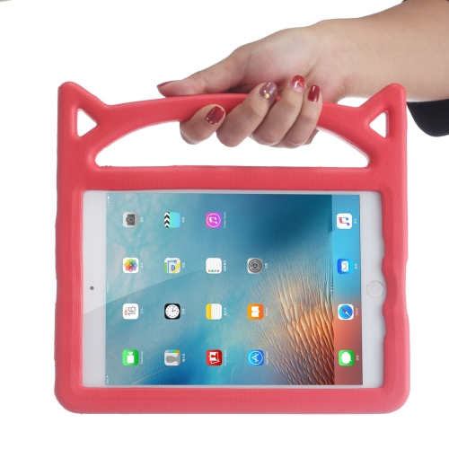 

Cat Ear Shape Shockproof EVA Bumper Case for iPad mini 5 (2019) / mini 4, with Handle & Holder