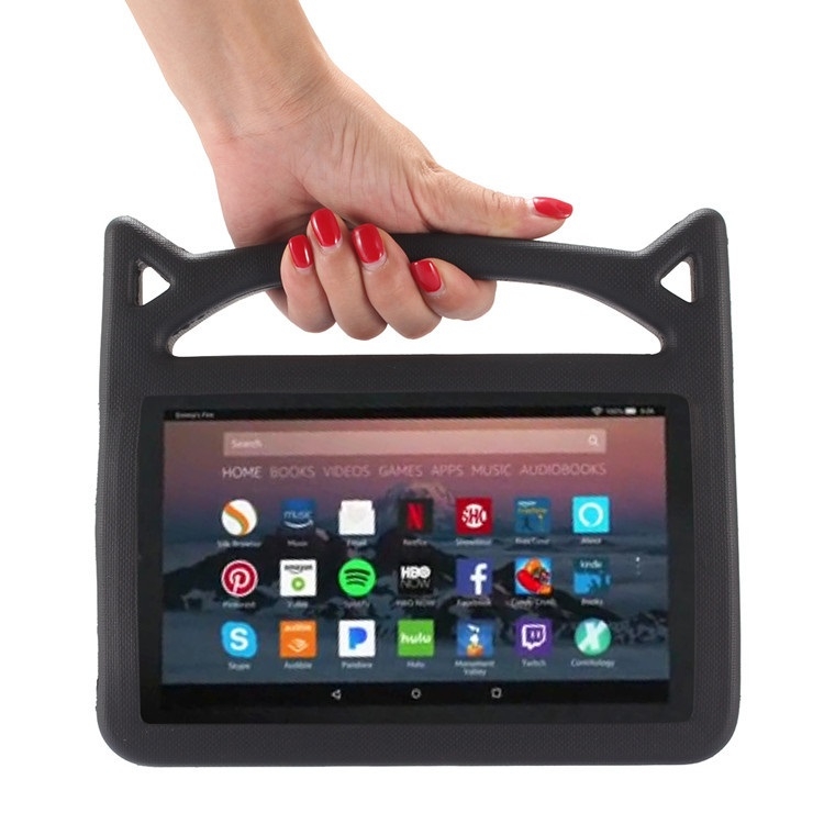 

Shockproof EVA Bumper Case for Amazon Kindle Fire HD 8 inch, with Handle & Holder