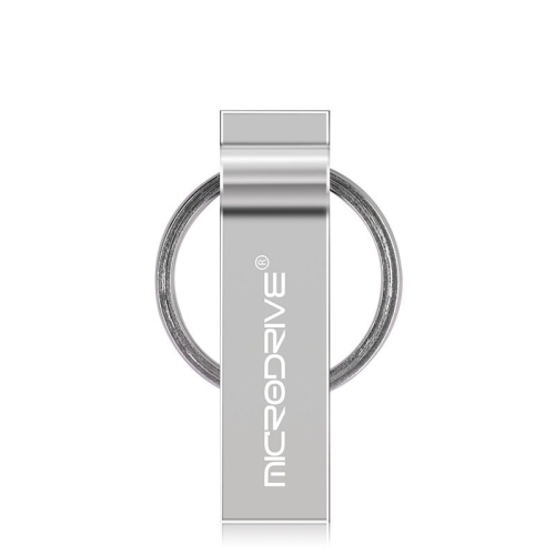 

MicroDrive 16GB USB 2.0 Metal Keychain U Disk (Grey)