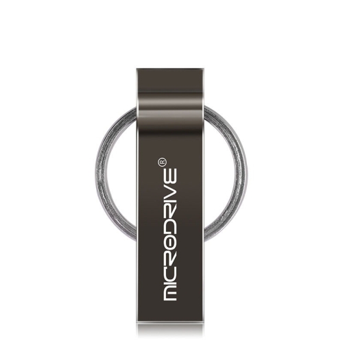 

MicroDrive 32GB USB 2.0 Metal Keychain U Disk (Black)
