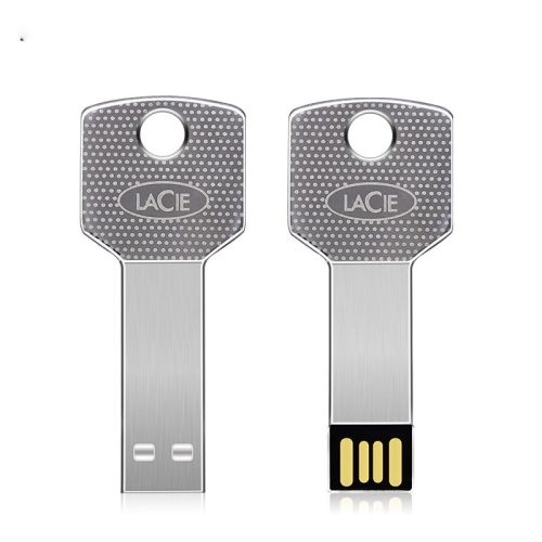 

MicroDrive 64GB USB 2.0 Ultra-thin Lacie Metal Key U Disk