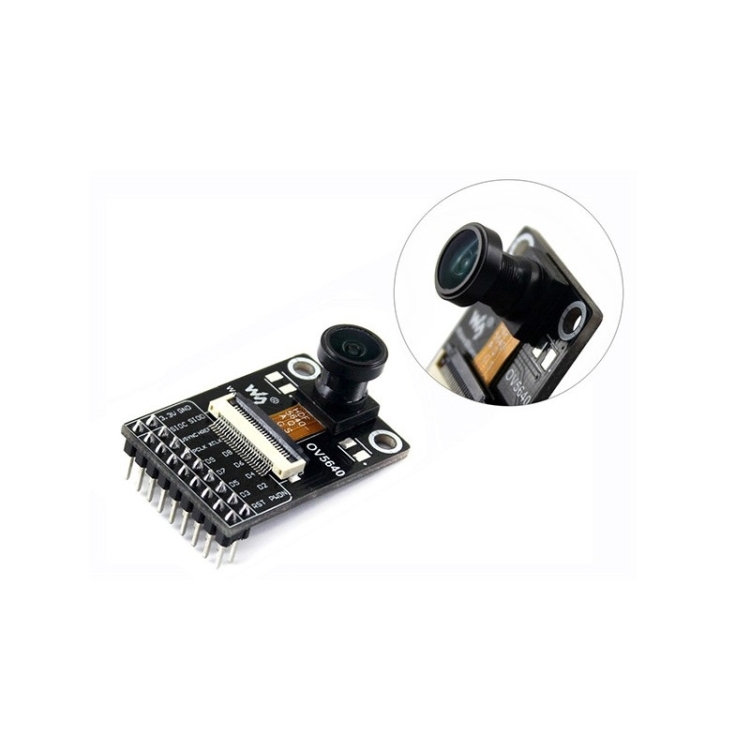 

Waveshare OV5640 Camera Board (B), 5 Megapixel (2592x1944), Fisheye Lens Camera Module