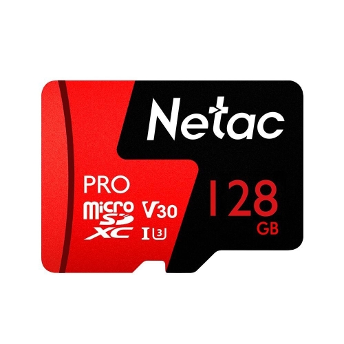 

Netac P500 PRO 128GB U3 Speed Level Automobile Data Recorder Monitor Camera Memory Card TF Card