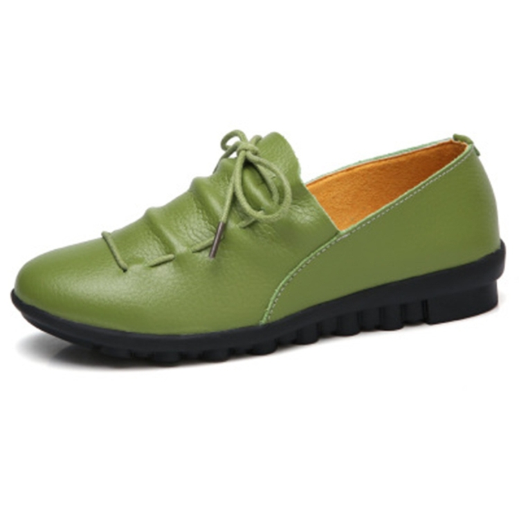 

Casual Wild Non-slip Peas Shoes for Women (Color:Green Size:40)