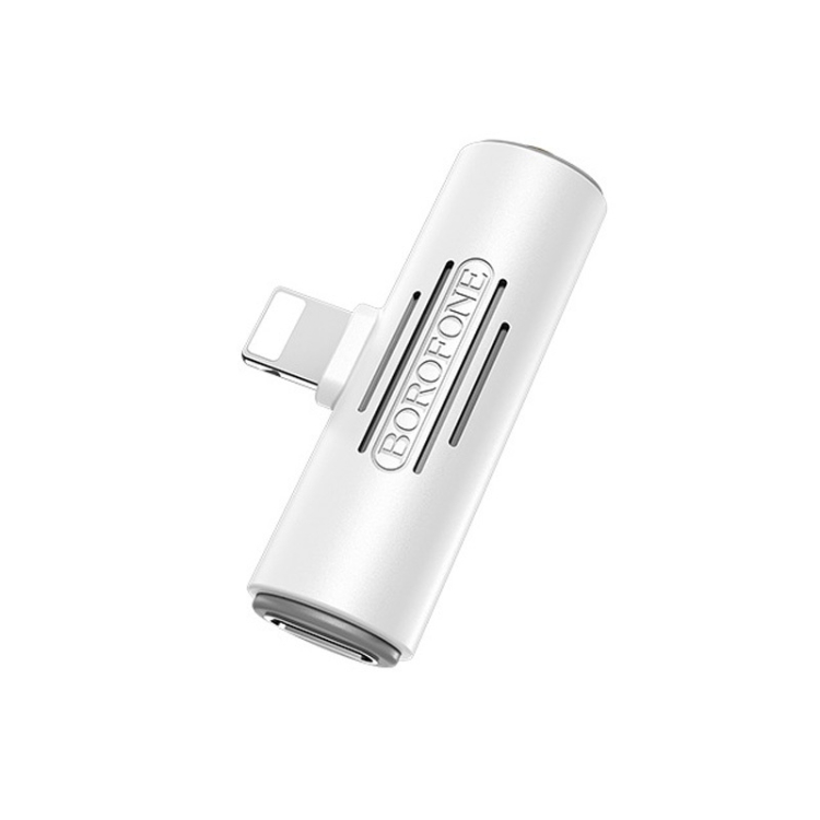

Borofone BV7 3.5mm + 8 Pin to 8 Pin Charging & Music Digital Audio Mini Converter