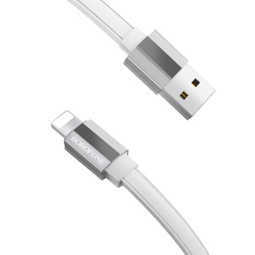 

Borofone BU8 1.2m 8 Pin to USB Charging & Data Cable (White)