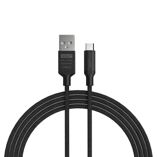 

GOLF GC-52m Fabric Weave Micro USB to USB 2.4A Charging USB Data Cable Fast Charging USB Data Cable for Galaxy, LG, Huawei, Xiaomi and other Smartphones