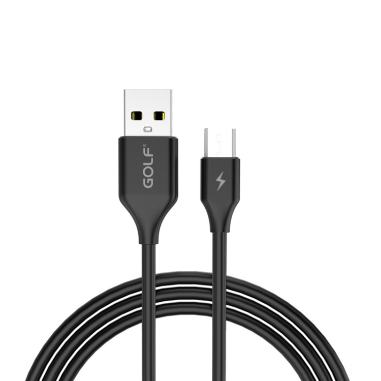 

GOLF GC-59m 1m Micro USB to USB 2.1A Galloping Fast Charging USB Data Cable for Galaxy, LG, Huawei, Xiaomi and other Smartphones (Black)
