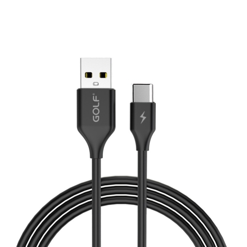 

GOLF GC-59T USB-C / Type-C to USB 2.1A Galloping Fast Charging USB Data Cable for Galaxy S8 & S8+ / LG G6 / Huawei P10 & P10 Plus / Xiaomi Mi 6 & Max 2 and other Smartphones (Black)