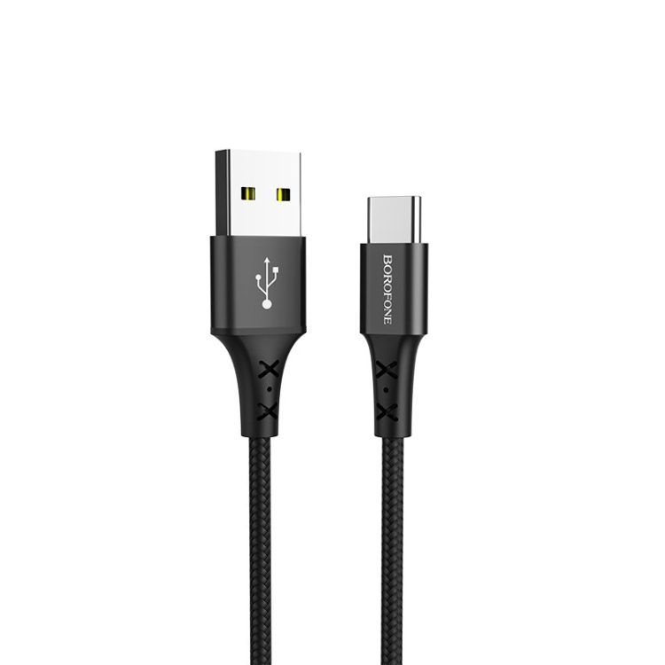 

Borofone BX20 USB-C / Type-C to USB 2A Charging Data Cable for Galaxy S8 & S8+ / LG G6 / Huawei P10 & P10 Plus / Xiaomi Mi 6 & Max 2 and other Smartphones (Black)