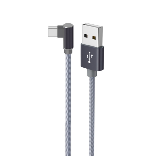 

Borofone BX26 USB-C / Type-C to USB Elbow Express Charging Data Cable for Galaxy S8 & S8+ / LG G6 / Huawei P10 & P10 Plus / Xiaomi Mi 6 & Max 2 and other Smartphones (Grey)