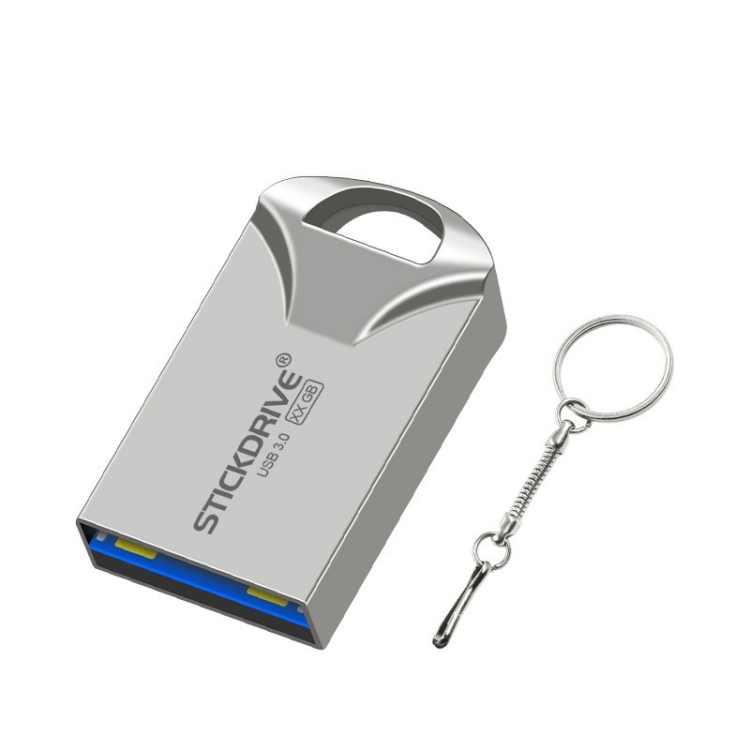 

STICKDRIVE 32GB USB 3.0 High Speed Mini Metal U Disk (Silver Grey)
