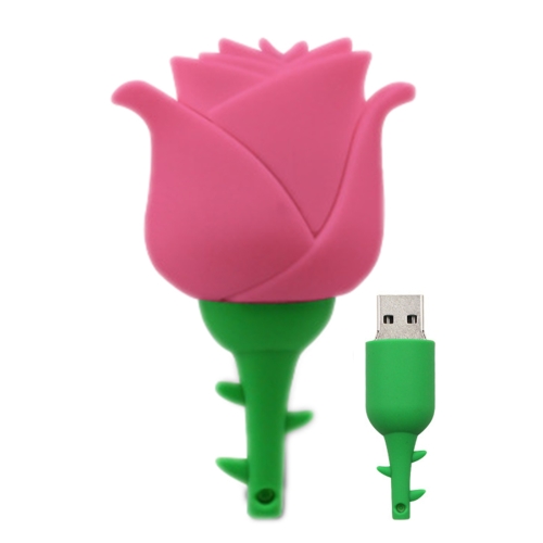 

MicroDrive 64GB USB 2.0 Creative Rose U Disk (Pink)
