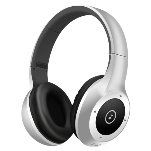 

Moloke T8 Foldable Wireless Bluetooth Headset Stereo Sound Earphones, Support TF Card & Handfree Function (Silver)