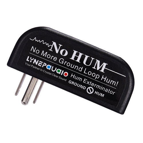 

LINEPAUDIO B983 AC Ground Circuit No-Hum Buzz Eliminator, US Plug (Black)